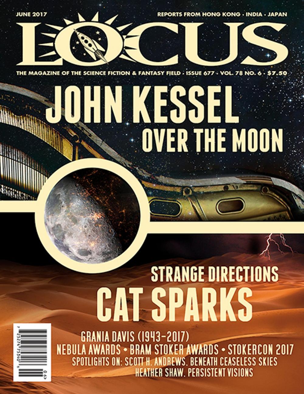 Big bigCover of Locus Magazine, Issue #677, June 2017