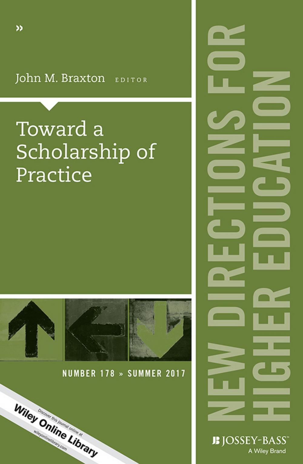 Big bigCover of Toward a Scholarship of Practice