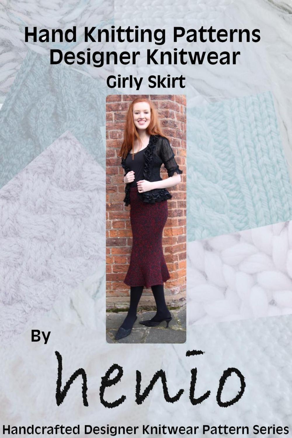 Big bigCover of Girly Skirt Hand Knittting Pattern