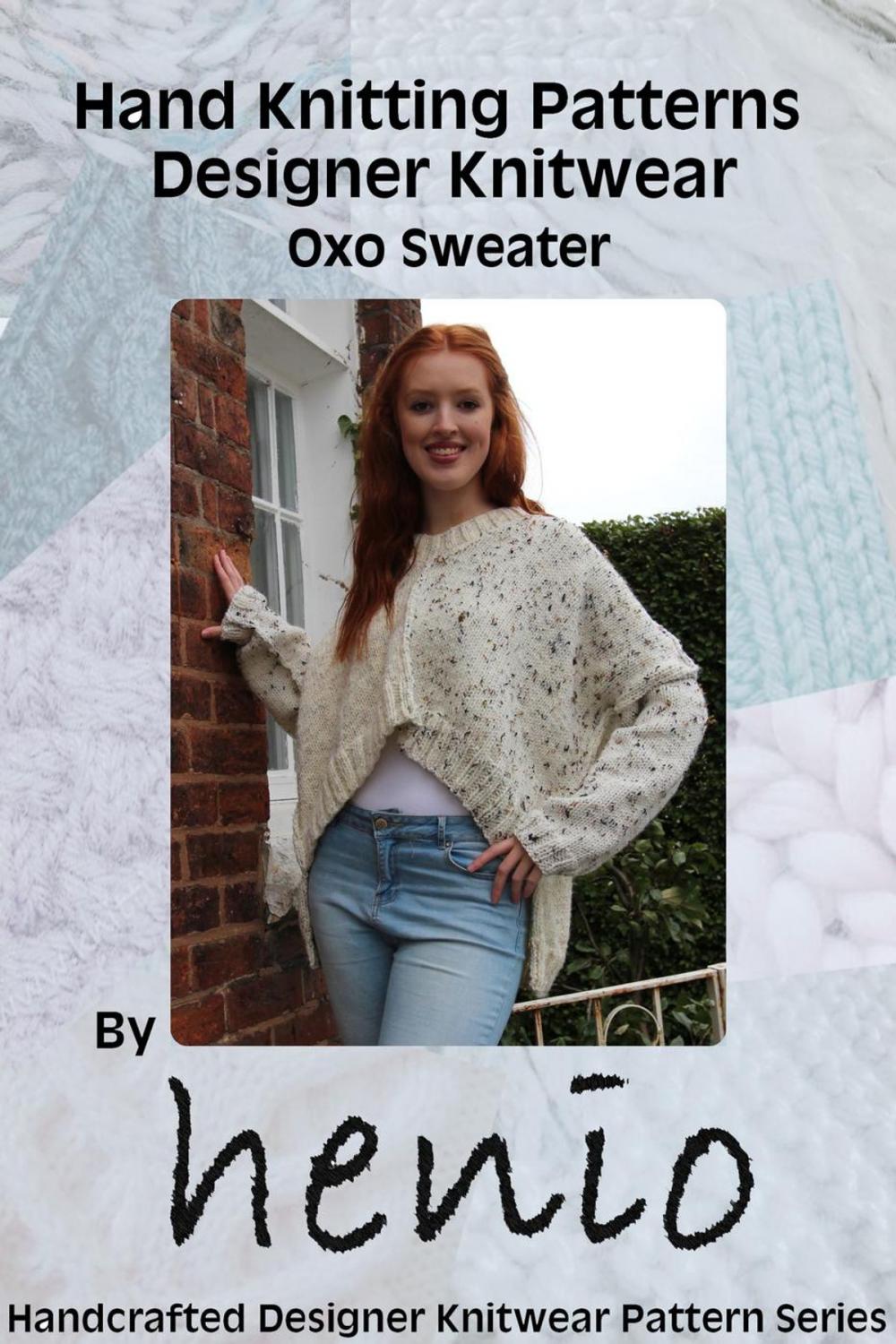 Big bigCover of Hand Knitting Pattern: Oxo Sweater