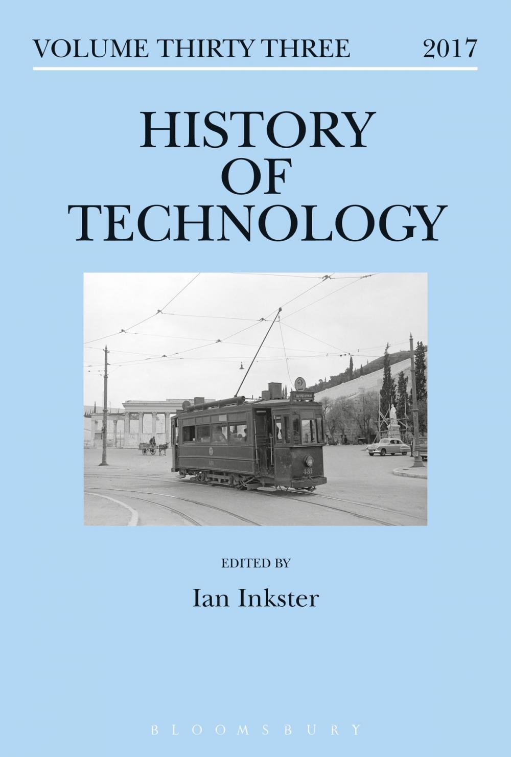 Big bigCover of History of Technology Volume 33