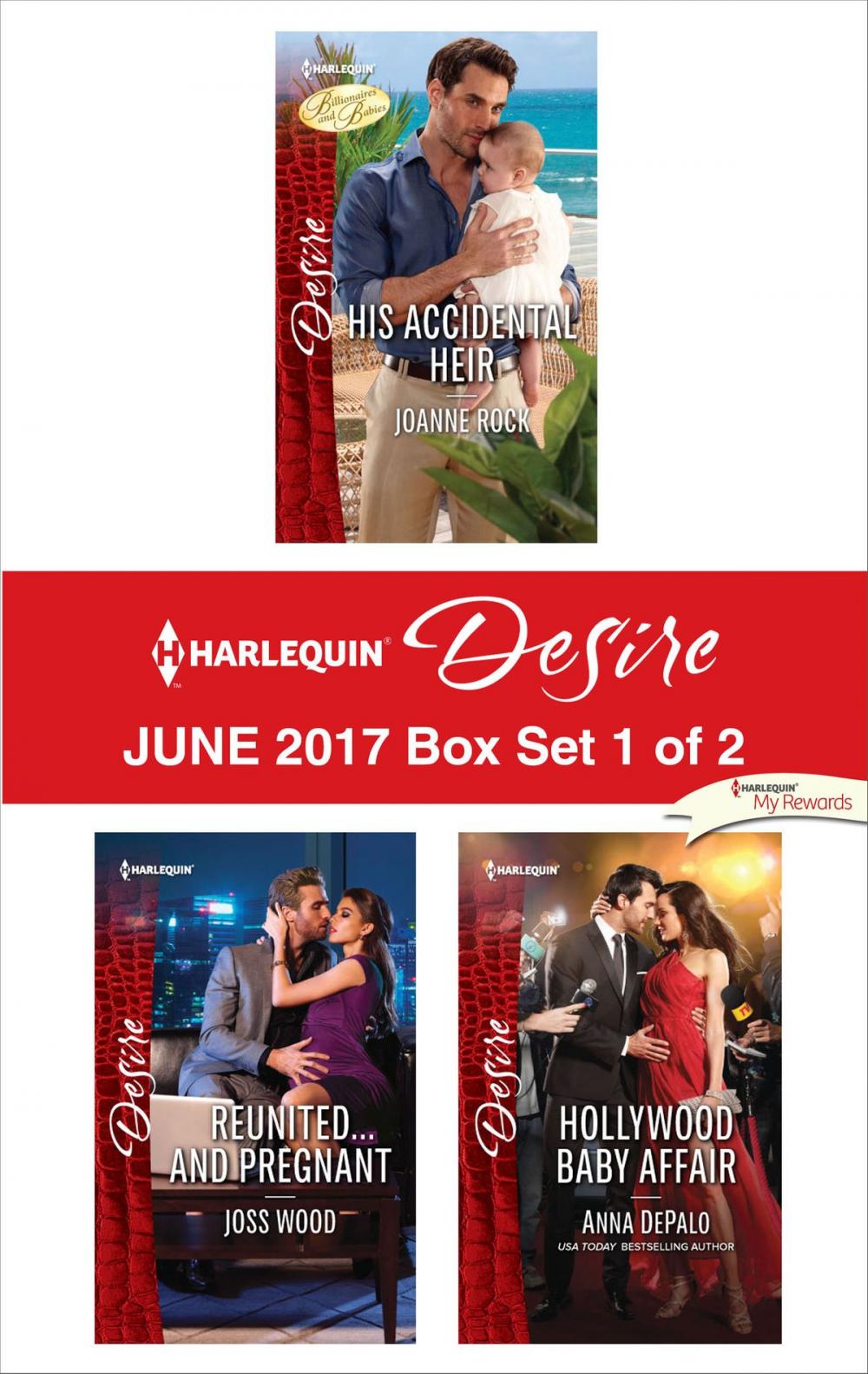 Big bigCover of Harlequin Desire June 2017 - Box Set 1 of 2