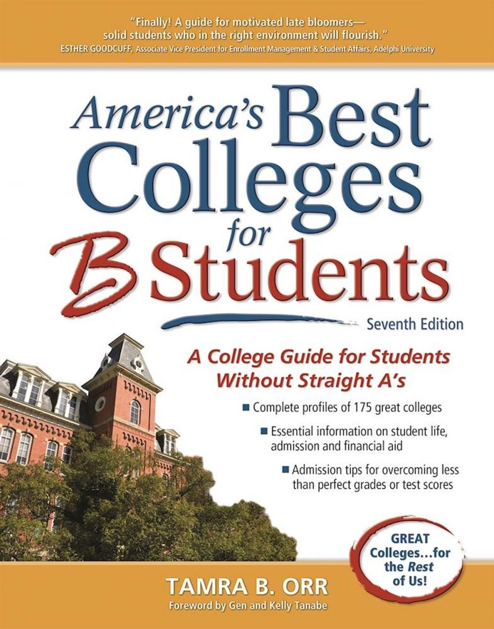 Big bigCover of America's Best Colleges for B Students