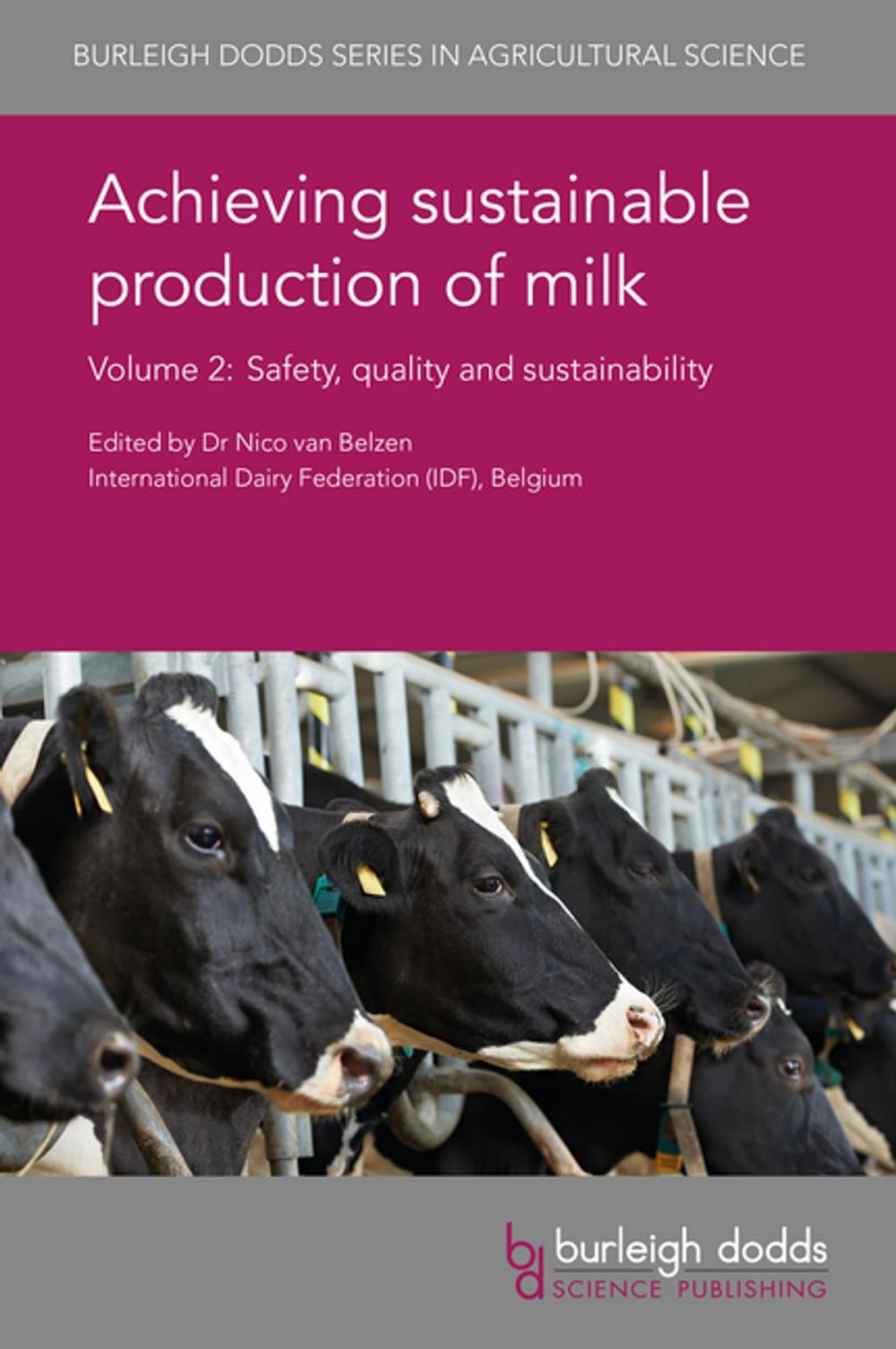 Big bigCover of Achieving sustainable production of milk Volume 2