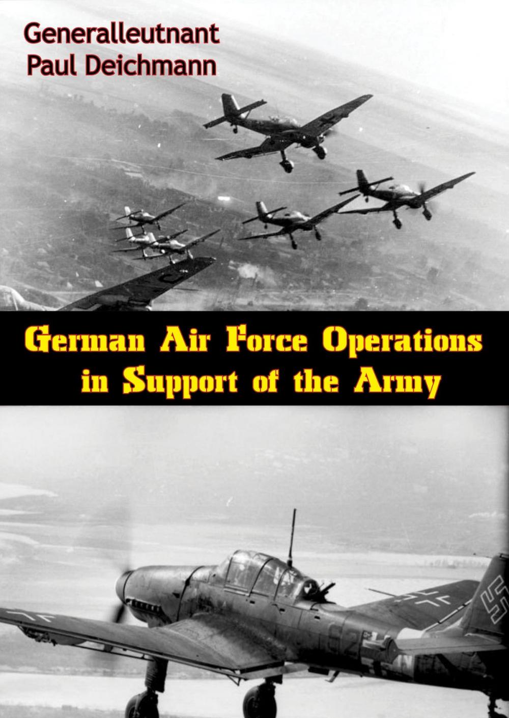 Big bigCover of German Air Force Operations in Support of the Army