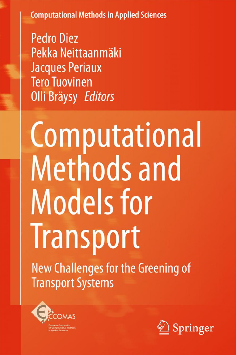 Big bigCover of Computational Methods and Models for Transport