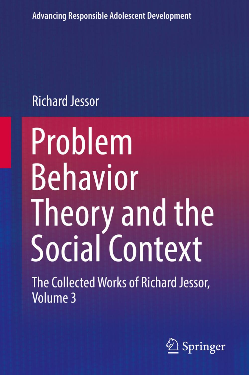 Big bigCover of Problem Behavior Theory and the Social Context