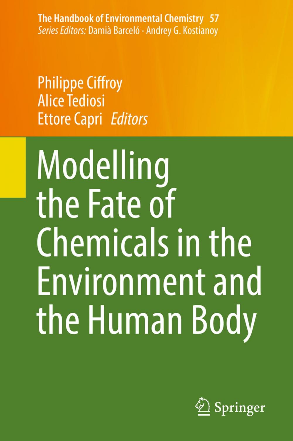 Big bigCover of Modelling the Fate of Chemicals in the Environment and the Human Body