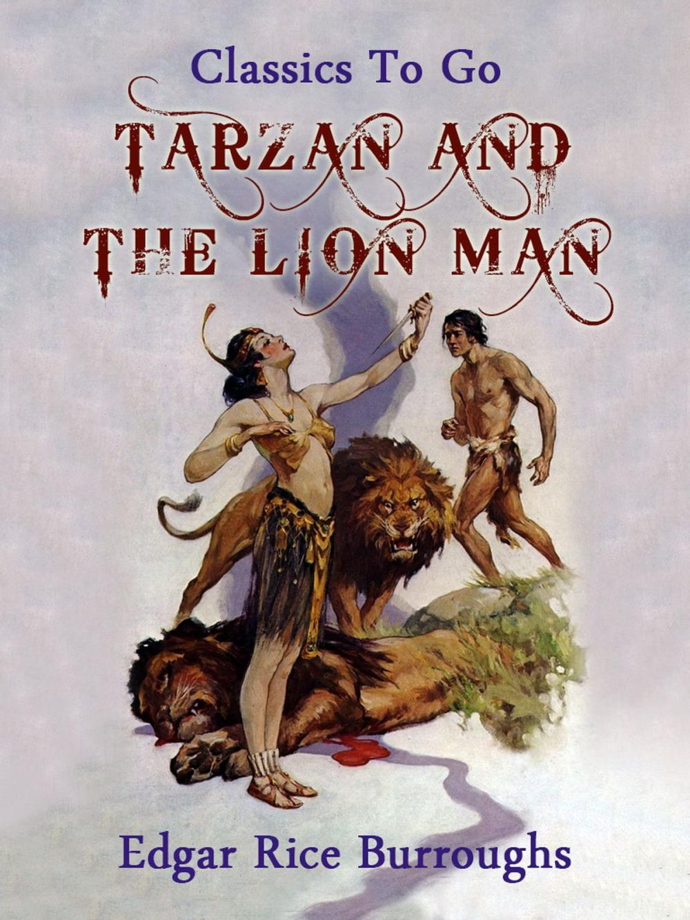 Big bigCover of Tarzan and the Lion Man