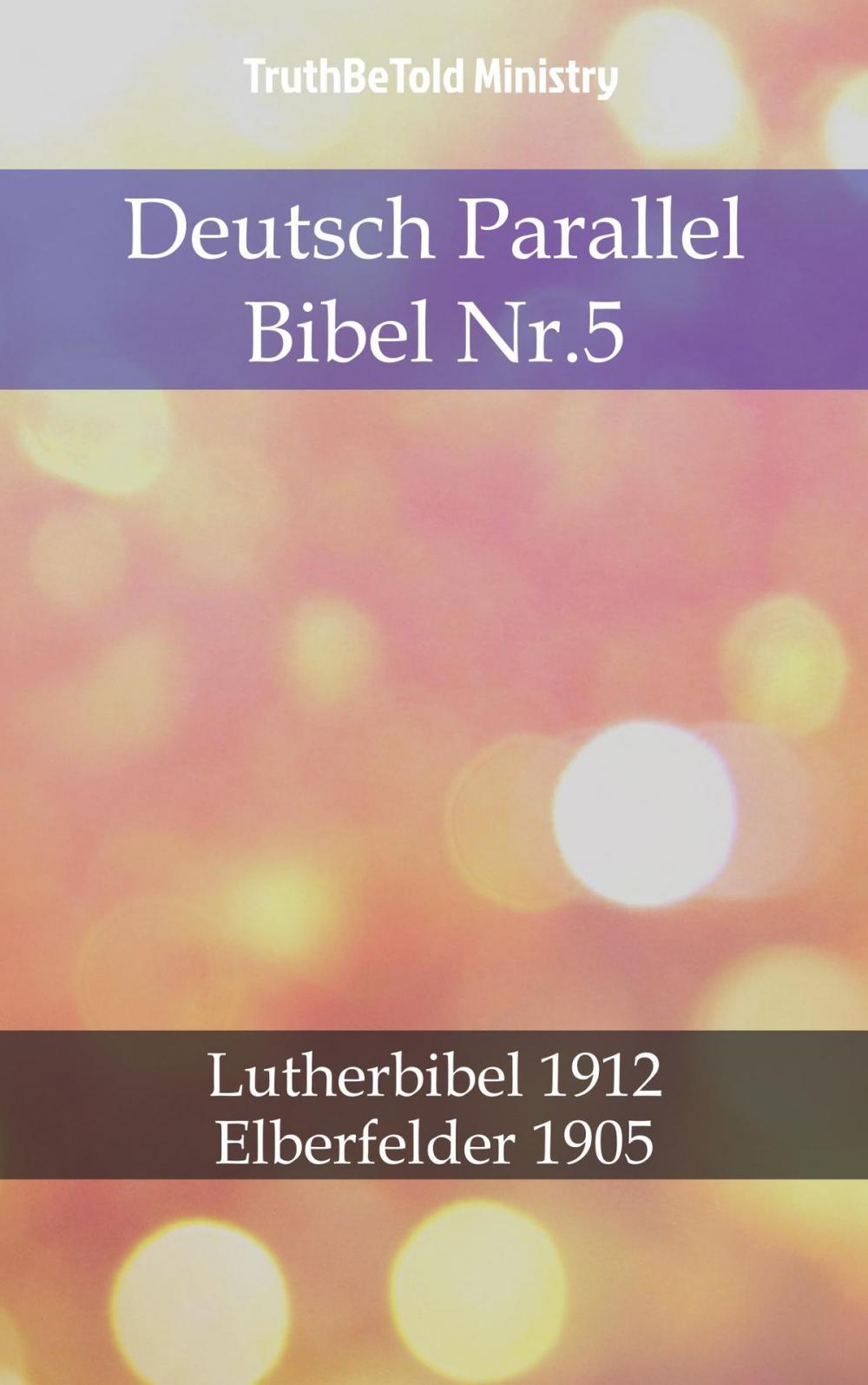 Big bigCover of Deutsch Parallel Bibel Nr.5