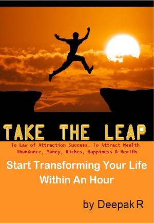 Cover of the book TAKE THE LEAP To Law Of Attraction Success To Attract Wealth Abundance Money Riches Happiness & Health by James Hegarty