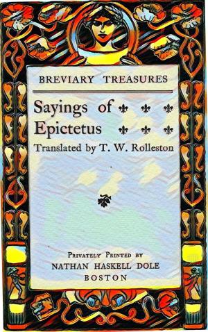 Book cover of Sayings of Epictetus