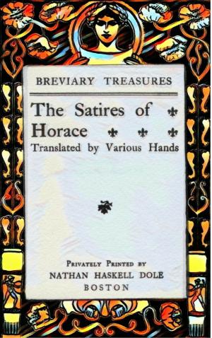 Book cover of The Satires of Horace
