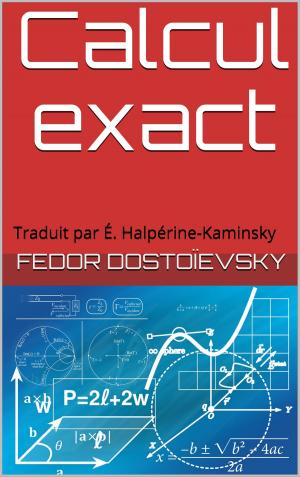 Cover of the book Calcul exact by Paul Bourget