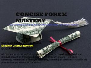 bigCover of the book CONCISE FOREX MASTERY by 
