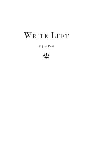 Cover of the book Write Left by Stéphane Scotto Di Rinaldi