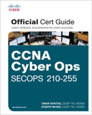 Cover of the book CCNA Cyber Ops SECOPS 210-255 Official Cert Guide by Charlie Russel