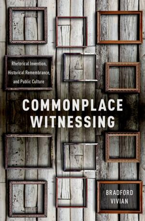 Book cover of Commonplace Witnessing