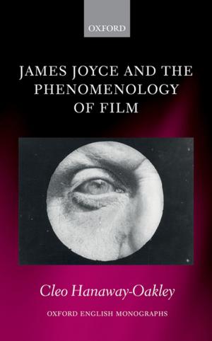 Cover of the book James Joyce and the Phenomenology of Film by David Buisseret