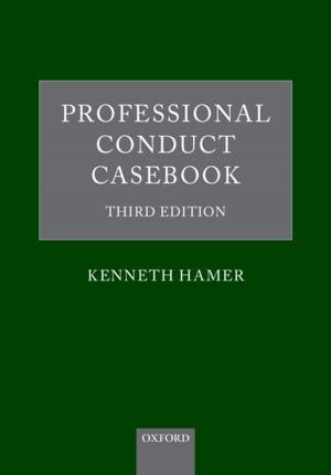 Cover of the book Professional Conduct Casebook by Martin Jones, Martin Jones