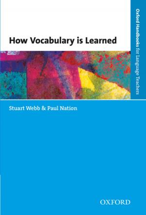 Book cover of How Vocabulary is Learned