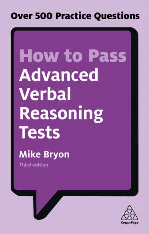Cover of How to Pass Advanced Verbal Reasoning Tests