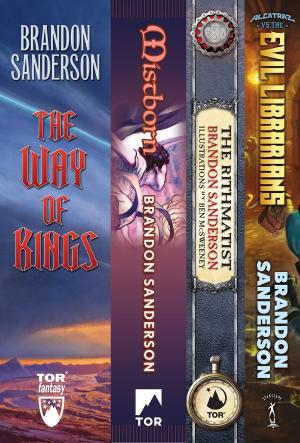 Book cover of Brandon Sanderson's Fantasy Firsts