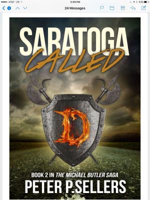Book cover of Saratoga Called: Book 2 in the Michael Butler Saga