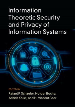 Cover of the book Information Theoretic Security and Privacy of Information Systems by Richard M. Steers, Luciara Nardon, Carlos J. Sanchez-Runde