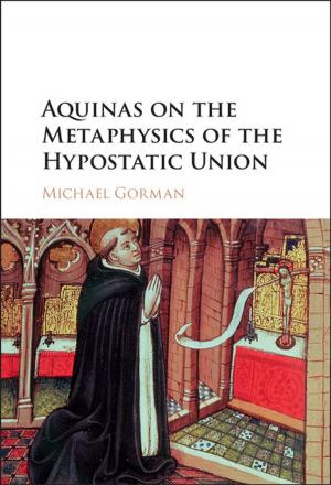 Cover of the book Aquinas on the Metaphysics of the Hypostatic Union by Claudia Strauss