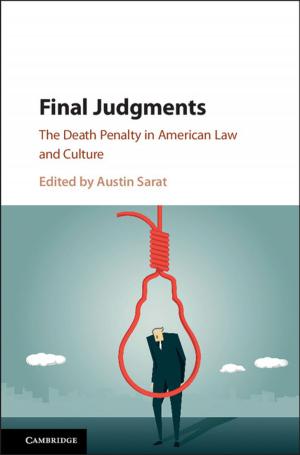 Cover of the book Final Judgments by Paul J. Harrison, Kai Bischof, Christopher S. Lobban, Catriona L. Hurd