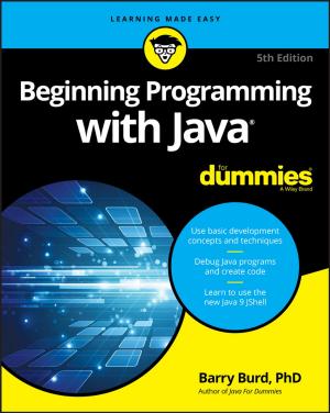 Cover of the book Beginning Programming with Java For Dummies by Lisbeth Borbye, Michael Stocum, Alan Woodall, Cedric Pearce, Elaine Sale, Lucia Clontz, Amy Peterson, John Shaeffer, William Barrett
