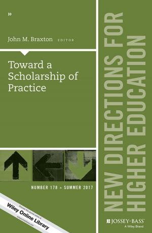 Cover of the book Toward a Scholarship of Practice by M. J. Billington, Clive Gibbs