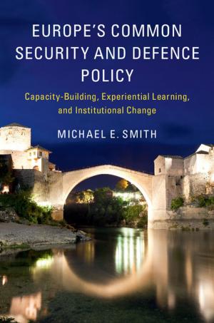 Book cover of Europe's Common Security and Defence Policy