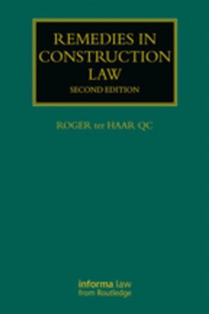 Cover of the book Remedies in Construction Law by Katie Kauffman, Caroline New