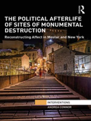 Cover of the book The Political Afterlife of Sites of Monumental Destruction by Simon Critchley, Jacques Derrida, Ernesto Laclau, Richard Rorty
