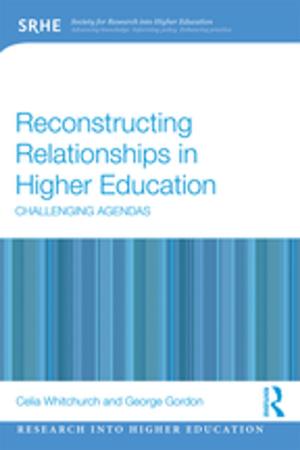 Cover of the book Reconstructing Relationships in Higher Education by Rita Pellen, William Miller