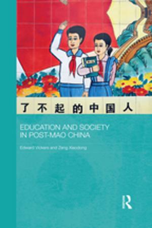 Cover of the book Education and Society in Post-Mao China by Alexander Cuthbert