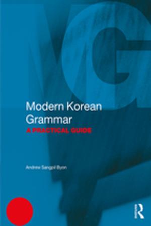 Book cover of Modern Korean Grammar