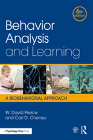 Cover of the book Behavior Analysis and Learning by Ito Takeo, Joshua A. Fogel