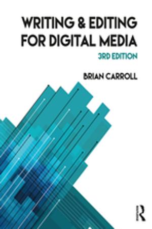 Cover of the book Writing and Editing for Digital Media by Alexander R. Malaket