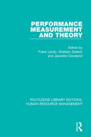 Cover of the book Performance Measurement and Theory by Lois Holzman