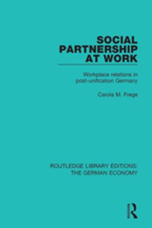 Cover of the book Social Partnership at Work by William E Studwell, Ruth C Carter