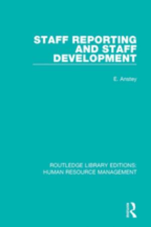 Book cover of Staff Reporting and Staff Development