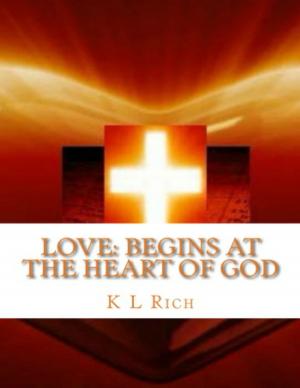Cover of the book Love Begins At the Heart of God by Jessica Fox-Wilson