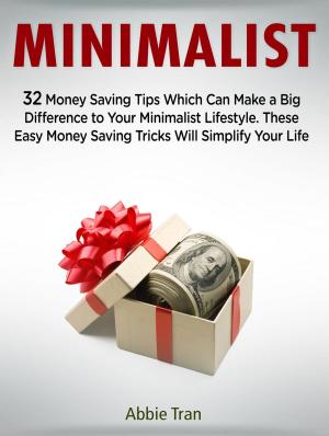 Book cover of Minimalist: 32 Money Saving Tips Which Can Make a Big Difference to Your Minimalist Lifestyle. These Easy Money Saving Tricks Will Simplify Your Life