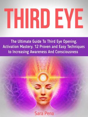 Cover of Third Eye: The Ultimate Guide To Third Eye Opening, Activation Mastery. 12 Proven and Easy Techniques to Increasing Awareness And Consciousness