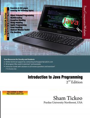 Cover of the book Introduction to Java Programming, 2nd Edition by Sham Tickoo