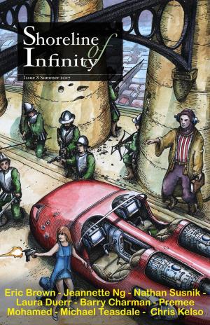 Cover of the book Shoreline of Infinity 8 by Rachel Armstrong, Esme Carpenter, Premee Mohamed, Laura Young, Preston Grassmann, Tim Major, Caroline Grebbell