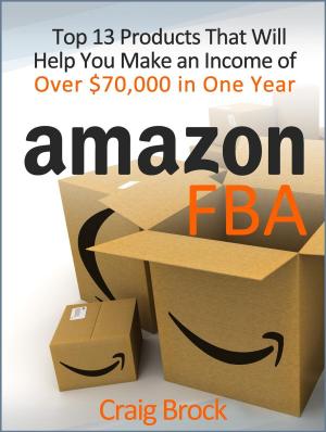 Cover of the book Amazon FBA: Top 13 Products That Will Help You Make an Income of Over $70,000 in One Year by Helen Turner